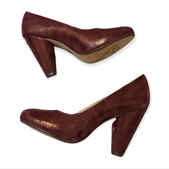 Seychelles Password Print Suede Shoes Size 7 - Picture 6 of 6